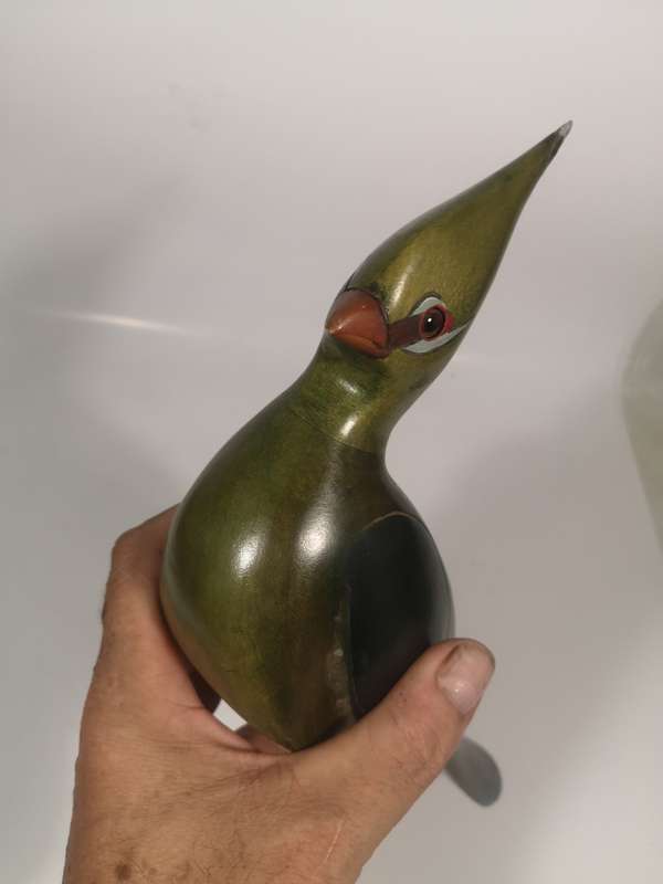 FEATHERS GALLERY KNYSNA LIMITED EDITION NO 1047 FEMALE KNYSNA LOERIE HAND CRAFTED VINTAGE 1993