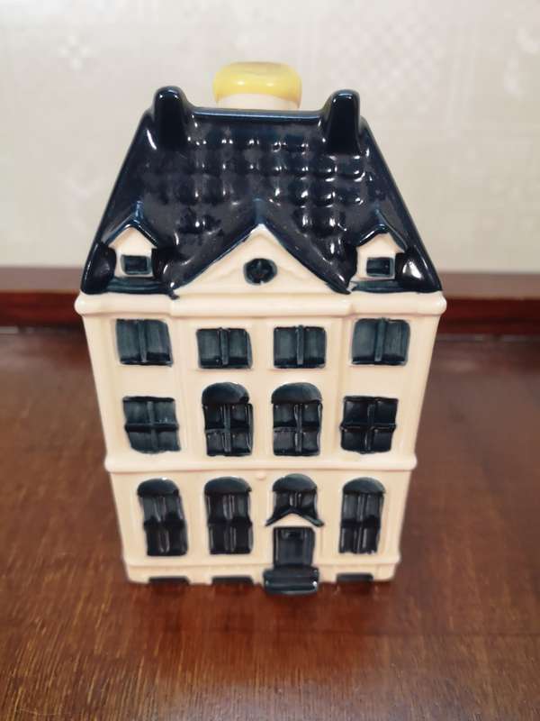 Vintage Delft KLM Bols Miniature House Collectible no 48