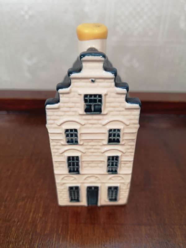Vintage Delft KLM Bols Miniature House Collectible no 34