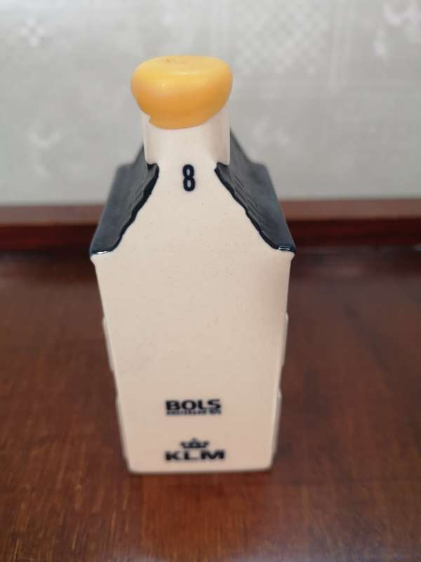 Vintage Delft KLM Bols Miniature House Collectible no 8