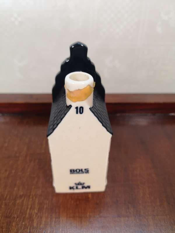 Vintage Delft KLM Bols Miniature House Collectible no 10