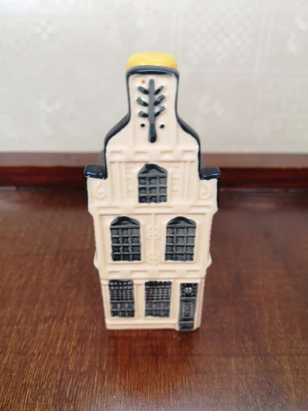 Vintage Delft KLM Bols Miniature House Collectible no 24