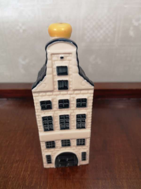 Vintage Delft KLM Bols Miniature House Collectible no 42