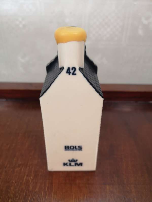 Vintage Delft KLM Bols Miniature House Collectible no 42