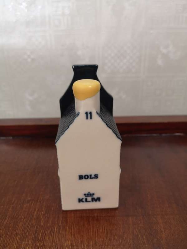 Vintage Delft KLM Bols Miniature House Collectible no 11