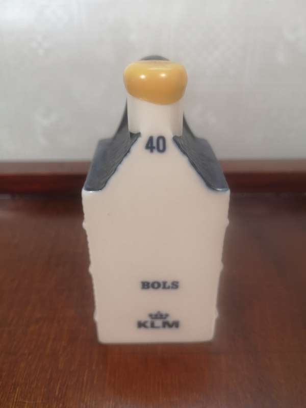 Vintage Delft KLM Bols Miniature House Collectible no 40