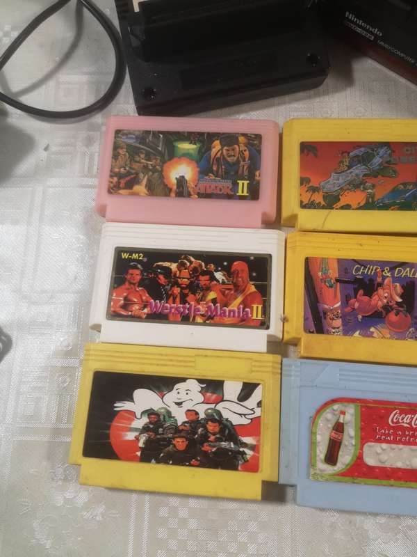 Extremely Rare Nintendo Famicom Disk System(HVC-022) Console,RAM Adapter & Game Combo