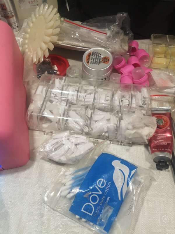 Massive Professional Nail & Beauty Supplies Set - Used
