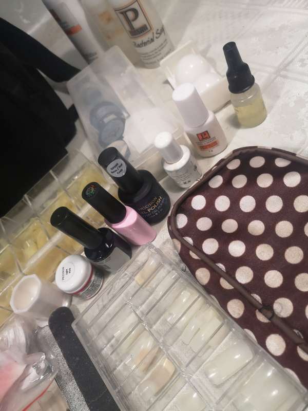Massive Professional Nail & Beauty Supplies Set - Used