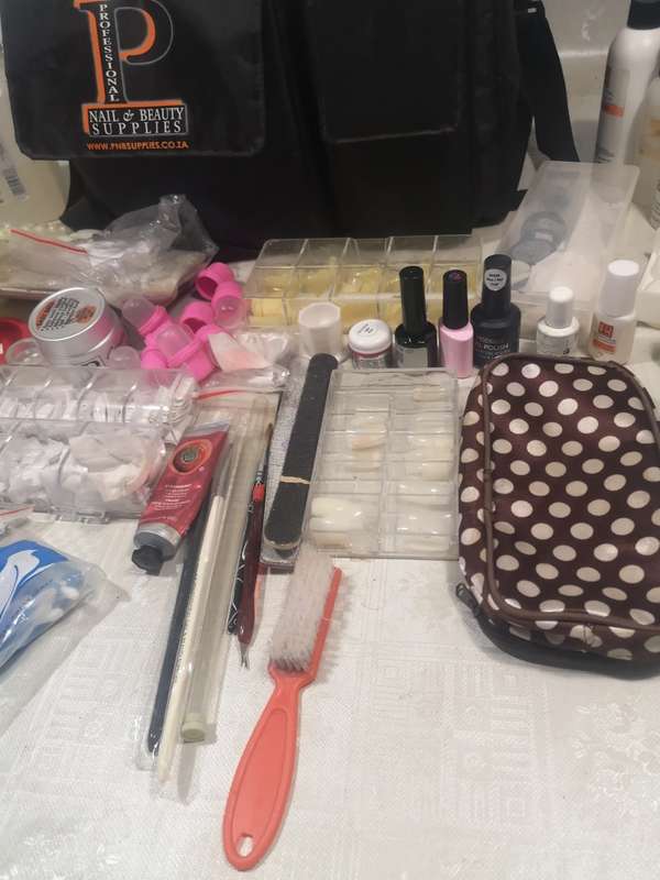 Massive Professional Nail & Beauty Supplies Set - Used