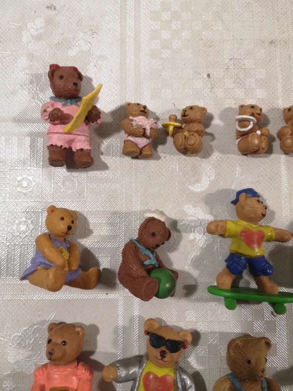 Collection of Original Vintage MEG Teddy in my Pocket Bears (20)