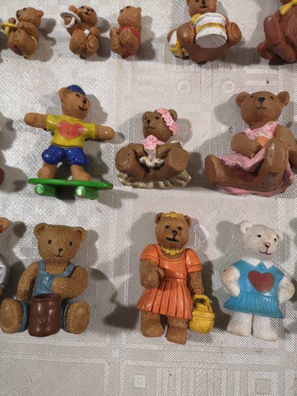 Collection of Original Vintage MEG Teddy in my Pocket Bears (20)