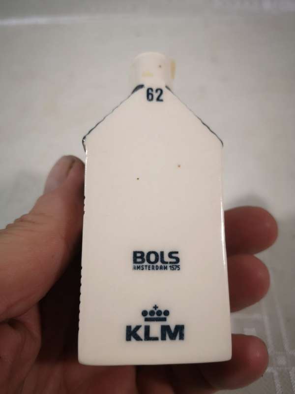 KLM Airlines Blue Delft Ceramic House No 62 By BOLS
