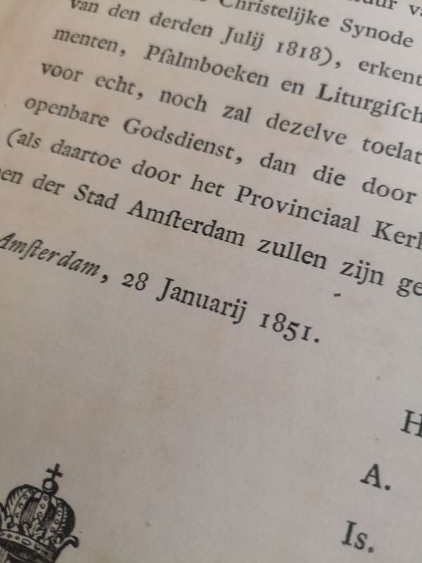 MAGNIFICENT 200 YEAR OLD STATEN-GENERAAL BIJBEL