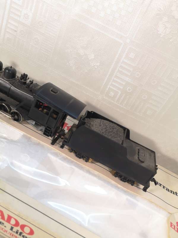Vintage HO Mantua - 2-6-2 Steam Engine with tender - with Original Box