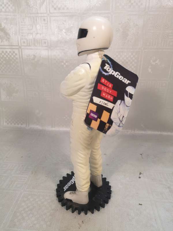 HIGHLY COLLECTIBLE TOP GEAR THE STIG LIMITED EDITION BUBBLE BATH UNOPENED