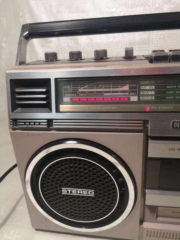 Awesome Vintage National Panasonic Boombox RX 5150F Stereo Radio Cassette Recorder