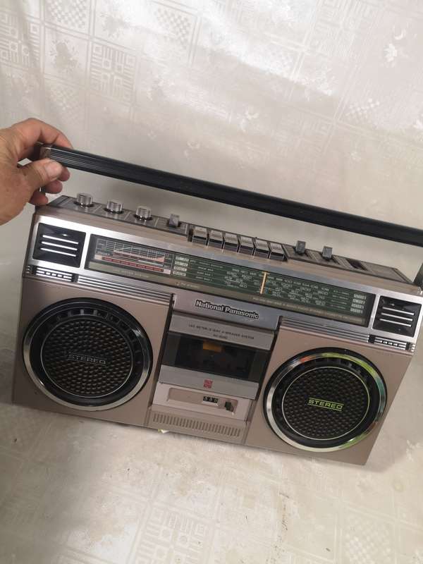 Awesome Vintage National Panasonic Boombox RX 5150F Stereo Radio Cassette Recorder