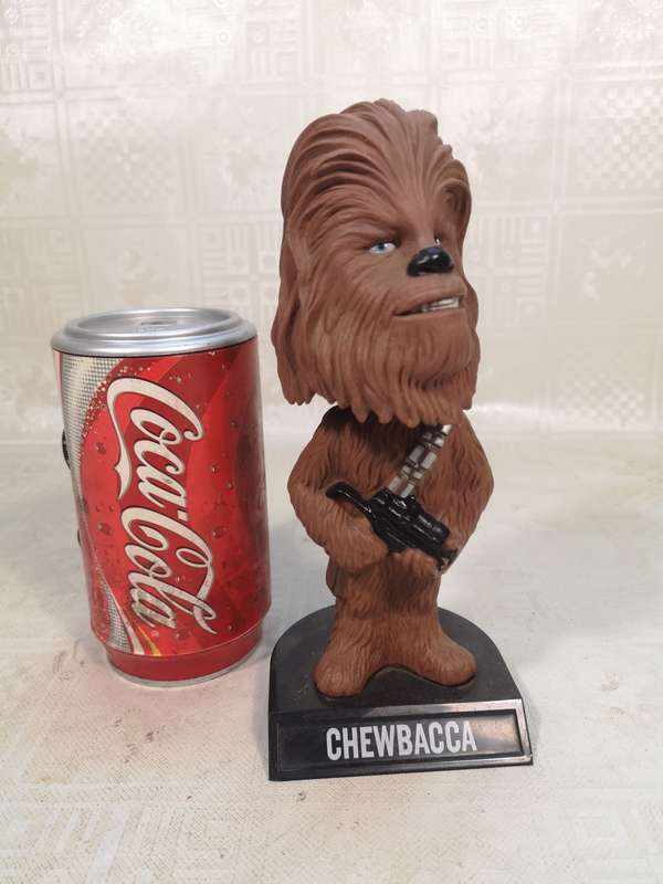 2008 FUNKO STAR WARS CHEWBACCA WACKY WOBBLER BOBBLE HEAD