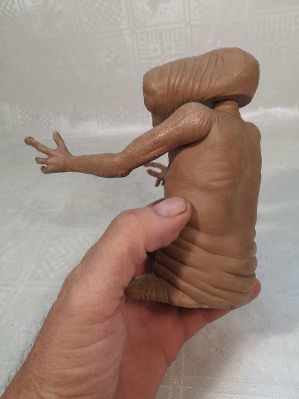 E.t. The Extra Terrestrial Puppet Action Toy Glow in Dark Made by ReSaurus