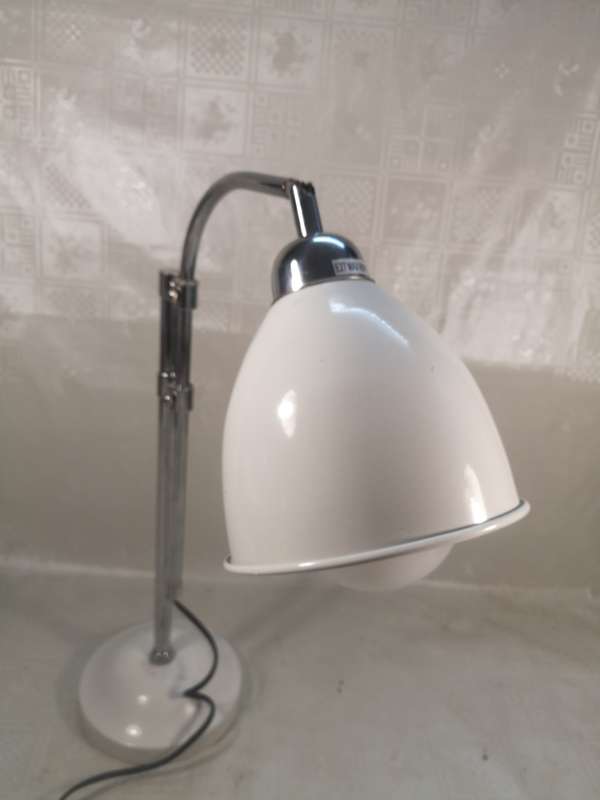Magnificent Vintage Gooseneck Table Lamp - Tested working 550mm high