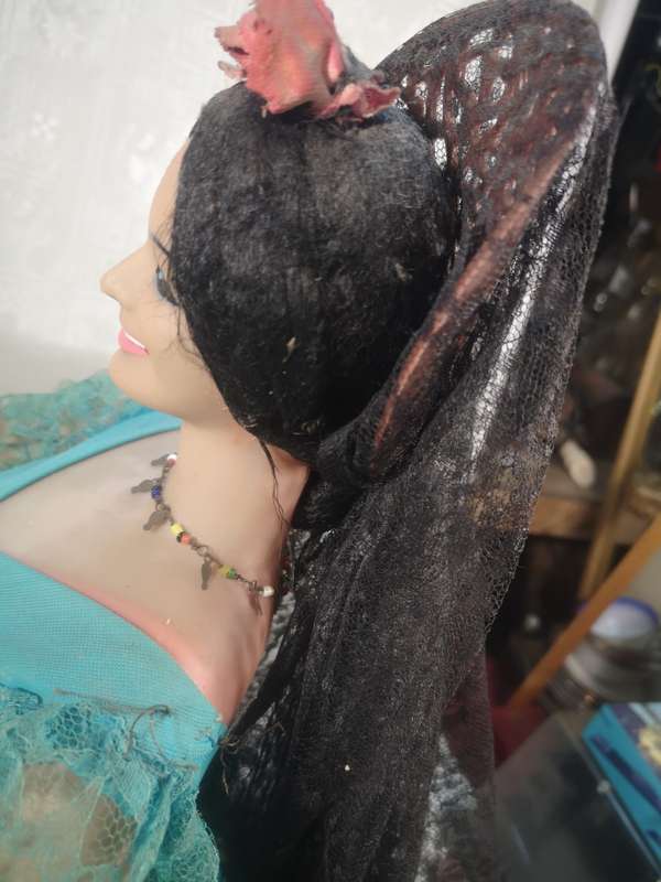 RARE 60`s Spanish Flamenco Dancer Marin Chiclana Spain 640MM