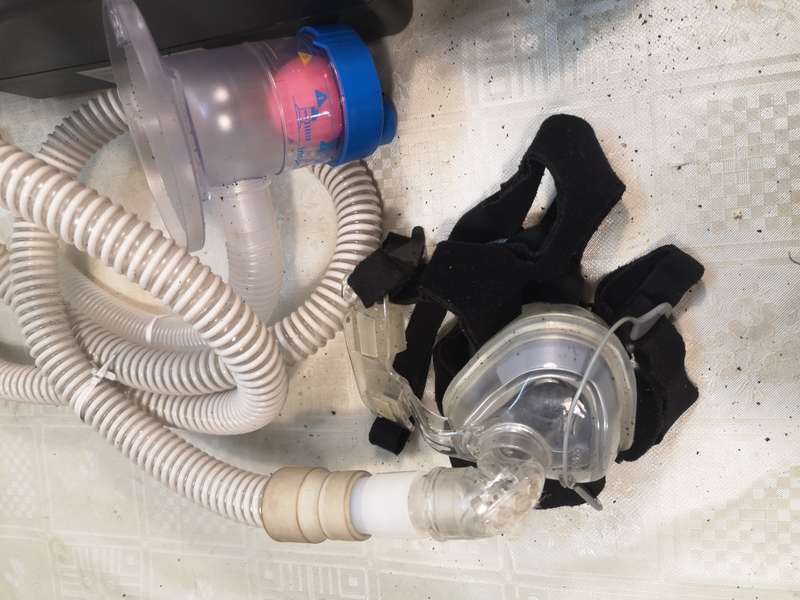 Respironics Solo LX Cpap System 100% Complete And Tested Working
