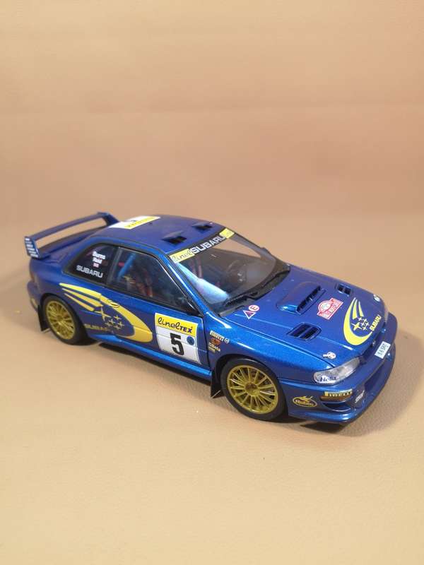 RARE!! AUTOART 1/18 DIECAST SUBARU IMPREZA WRC NO. 5 BURNS/ REID