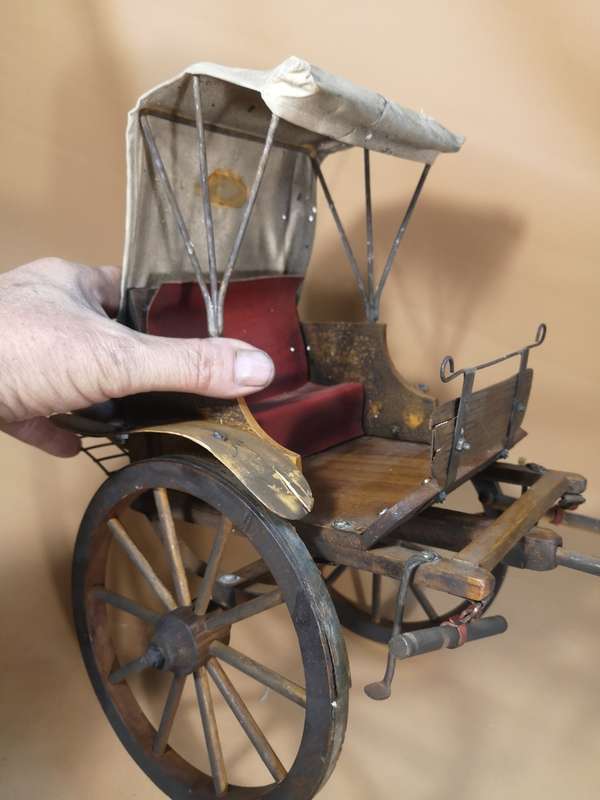 Magnificent Vintage Large Doctor`s carriage model