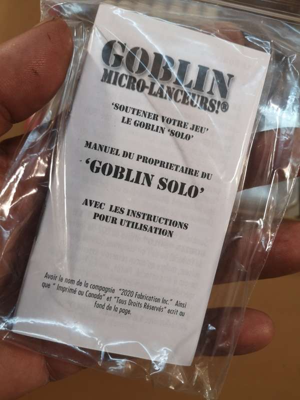NEW GOBLIN SOLO SELF DEFENCE PAINTBALL/pepper ball PISTOL - COMPLETE IN BOX