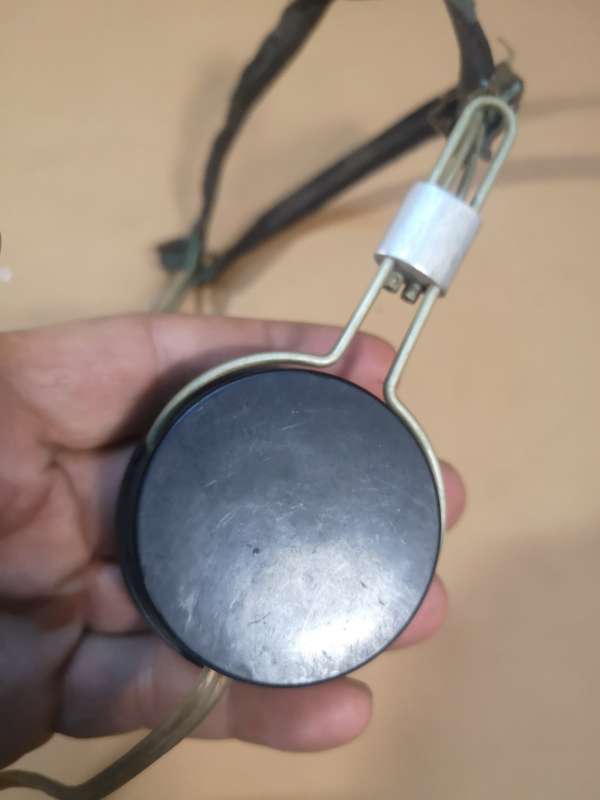 WWii Military Headphones Circa 1930s Antique