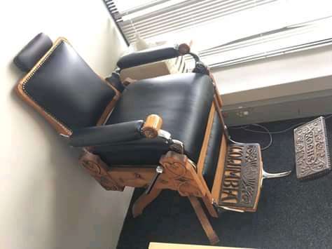 Columbia Barber chair