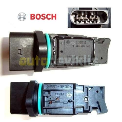 AUDI 1.9 TDI ORIGINAL MAF SENSOR 0281002461 / F00C2G2055 NO HOUSING
