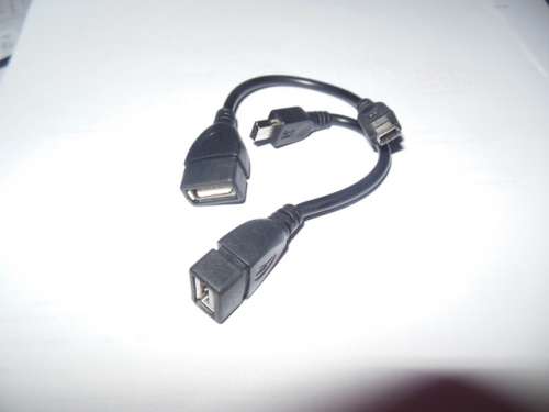 Mini Usb Host Otg Adaptor Adapter Cable For Prestigio Multipad Pmp7100D3G DuO 10.1 Tablet PC