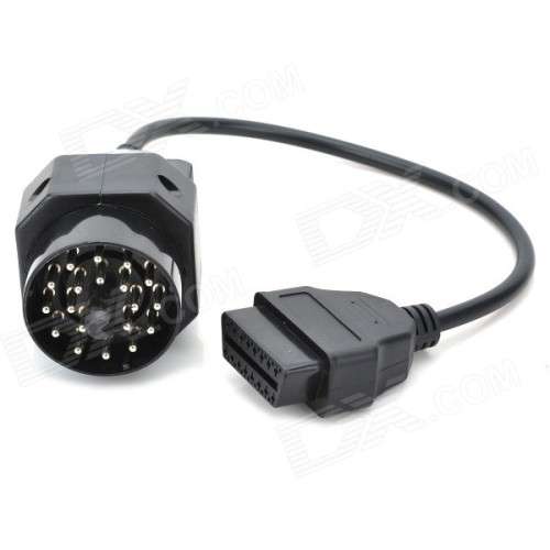 BMW OBD2 II 20 To 16Pin Interface Female Diagnostic Connector Adapter Cable