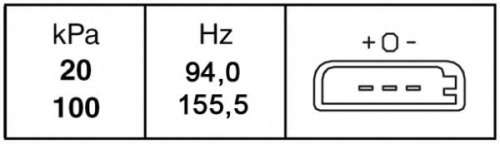 FORD / VOLVO  MAP Sensor E7DF9F479A2A