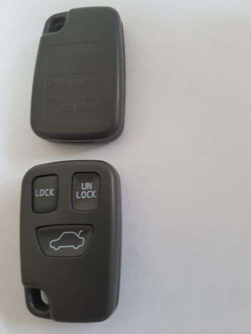 Volvo S70 V70 C70 S40 V40 Remote Key Fob Replace Case Shell Cover 3 buttons