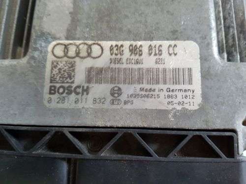Vw Passat Audi A4 1.9Tdi Engine Computer Ecu Bosch 03G906016Cc / 0281011832