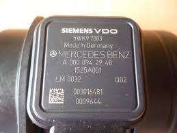 Mercedes W169 Original Maf Sensor 5wk97003z 5wk97026z A0000942948