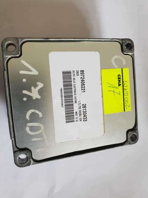OPEL ASTRA CORSA C 1.7 DTI DELPHI ENGINE ECU  8972406221 28130433