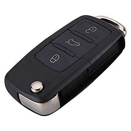 Remote Key Fob Case Shell For VW Golf Passat Beetle Polo Jetta Touran Sharan 3 Button