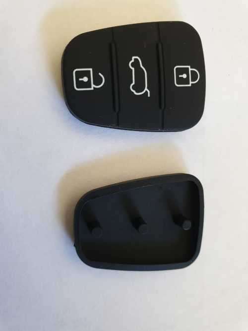 Hyundai Kia 2 or 3 Buttons Flip Car Remote Key Rubber Pad