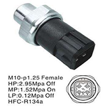 Vw Passat Audi A4 A6 A8 8D0959482B Air Conditioning Pressure Sensor A/C Sensor