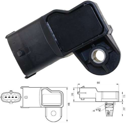 Mazda Bt50 Ford Ranger  Map Boost Pressure Sensor 0281002680 We0118211