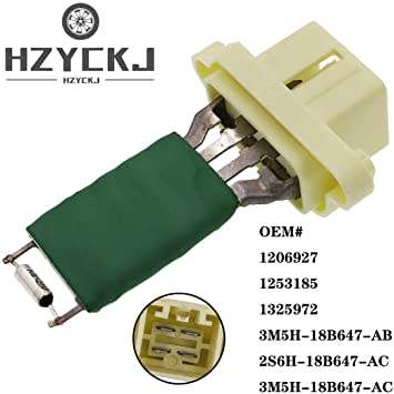 Ford Focus Mondeo Blower Fan Resistor 3M5H-18B647-AC 1325972