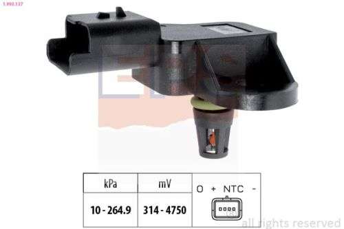 Citroen Peugeot Mini Map Sensor 1922R6 / 0261230134