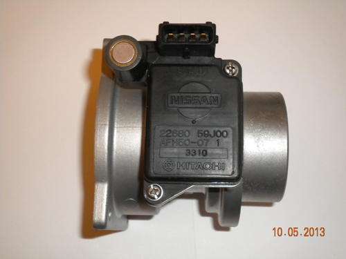 NISSAN ORIGINAL MASS AIR FLOW SENSOR 22680-59J00 / AFH50-07