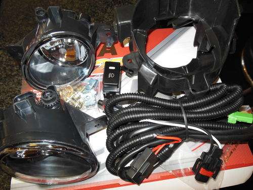 NISSAN QASHQAI 2011 UP FOG LAMP LIGHT COMPLITE KIT