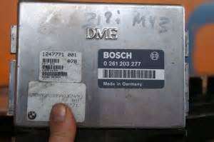 Bmw E36 318i M43 B18 Engine Computer Ecu Dme Bosch 0261203277 / 1743247