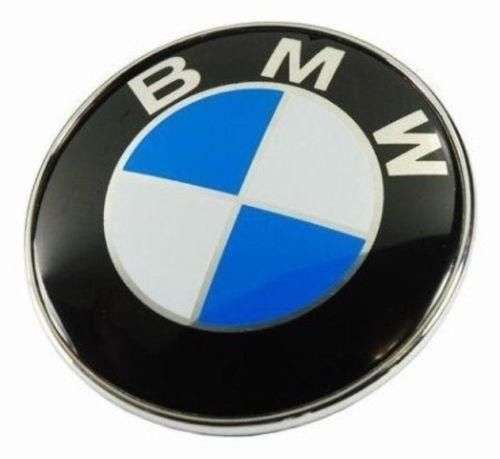 BMW 82mm BLUE AND WHITE FRONT or REAR BADGE